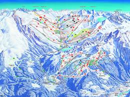 Plan des pistes Hochoetz – Oetz