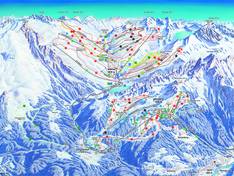 Plan des pistes Hochoetz – Oetz