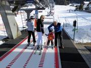Les enfants sont toujours bien aidés à Westendorf.