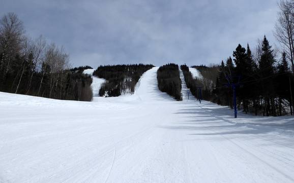 La plus haute gare aval en Capitale-Nationale – domaine skiable Le Mont Grand-Fonds