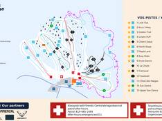 Plan des pistes Vorlage