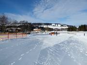 Pente d'entraînement idéale à la station de vallée