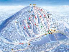 Plan des pistes Ukkohalla