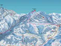 Plan des pistes Alpsteinblick – Gonten