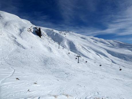 Domaines skiables pour skieurs confirmés et freeriders Otago – Skieurs confirmés, freeriders Treble Cone
