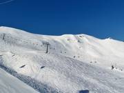 Zone de poudreuse au Kreuzkogel