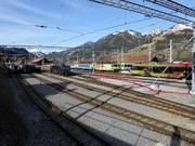 Gare du MOB (Montreux–Berner Oberland-Bahn) à Zweisimmen
