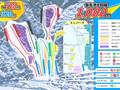 Plan des pistes Kuzuryu