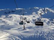 St. Christophbahn - 4 places | Télésiège rapide (débrayable) avec capots de protection