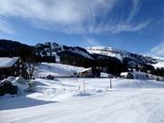 Vue depuis Oberdorf en direction de Gamsalp