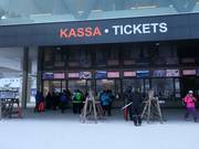 Espace caisse soigné