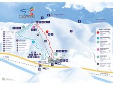 Plan des pistes Czantoria – Ustroń