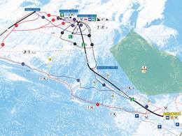 Plan des pistes Splügen – Tambo