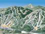 Plan des pistes Attitash Mountain Resort