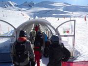 Blanche Neige - Tapis roulant/Moving Carpet recouvert d’une galerie