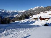 Départ de l’itinéraire de ski vers Silbertal