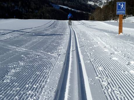 Ski nordique Val Venosta (Vinschgau) – Ski nordique Belpiano (Schöneben)/Malga San Valentino (Haideralm)