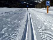 Piste de ski de fond au col de Resia