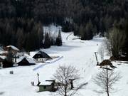 Téléski Sonnleiten avec piste facile à St. Oswald