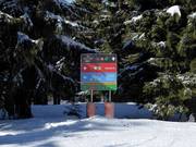 Signalisation des pistes dans le domaine skiable de Spindlermühle