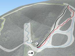 Plan des pistes Schulenberg (Skialpinum)