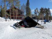 Foyer ouvert dans le domaine skiable