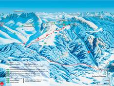 Plan des pistes Kampenwand – Aschau im Chiemgau