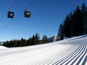 Très bonne préparation des pistes au Söllereck