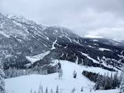 Vue sur le domaine skiable Red Mountain Resort