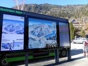 Information à la station inférieure de la Kanzelbahn