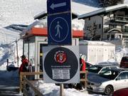 Information à l’embarquement au télésiège