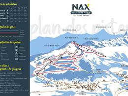Plan des pistes Nax – Mont-Noble