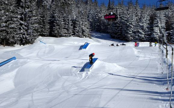 Snowparks Sudètes tchèques – Snowpark Špindlerův Mlýn