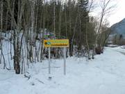 Signalisation des pistes dans le domaine skiable