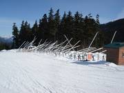 Dépôt de canons à neige