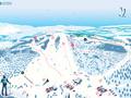 Plan des pistes Sulitjelma Fjellandsby