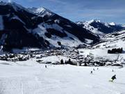 Vue sur Saalbach