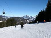 Piste familiale facile au télécabine 10 places Söllereck