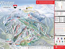 Plan des pistes Winter Park Resort