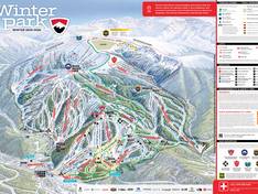 Plan des pistes Winter Park Resort