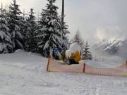 Canon à neige au Kellerjoch
