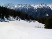 Descente vallée Hannigalp-Grächen