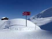 Signalisation des pistes dans le domaine skiable