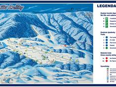 Plan des pistes Králiky