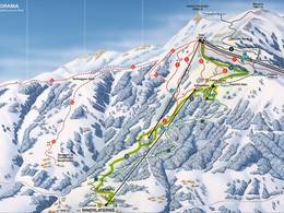 Plan des pistes Laterns – Gapfohl