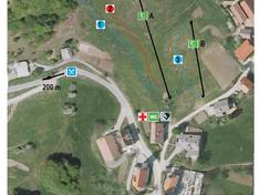 Plan des pistes Šentjošt nad Horjulom