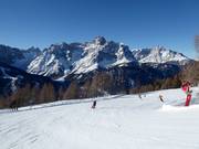 Départ de la piste Drei Zinnen