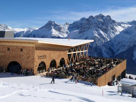 Chalets de restauration, restaurants de montagne  Engadin Samnaun Val Müstair – Restaurants, chalets de restauration Scuol – Motta Naluns