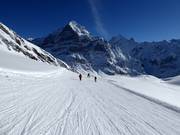 Piste facile Gemsberg dans le domaine skiable First