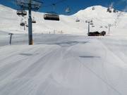 Pente d'entraînement au Milolift sur l'Alp Trida à Samnaun